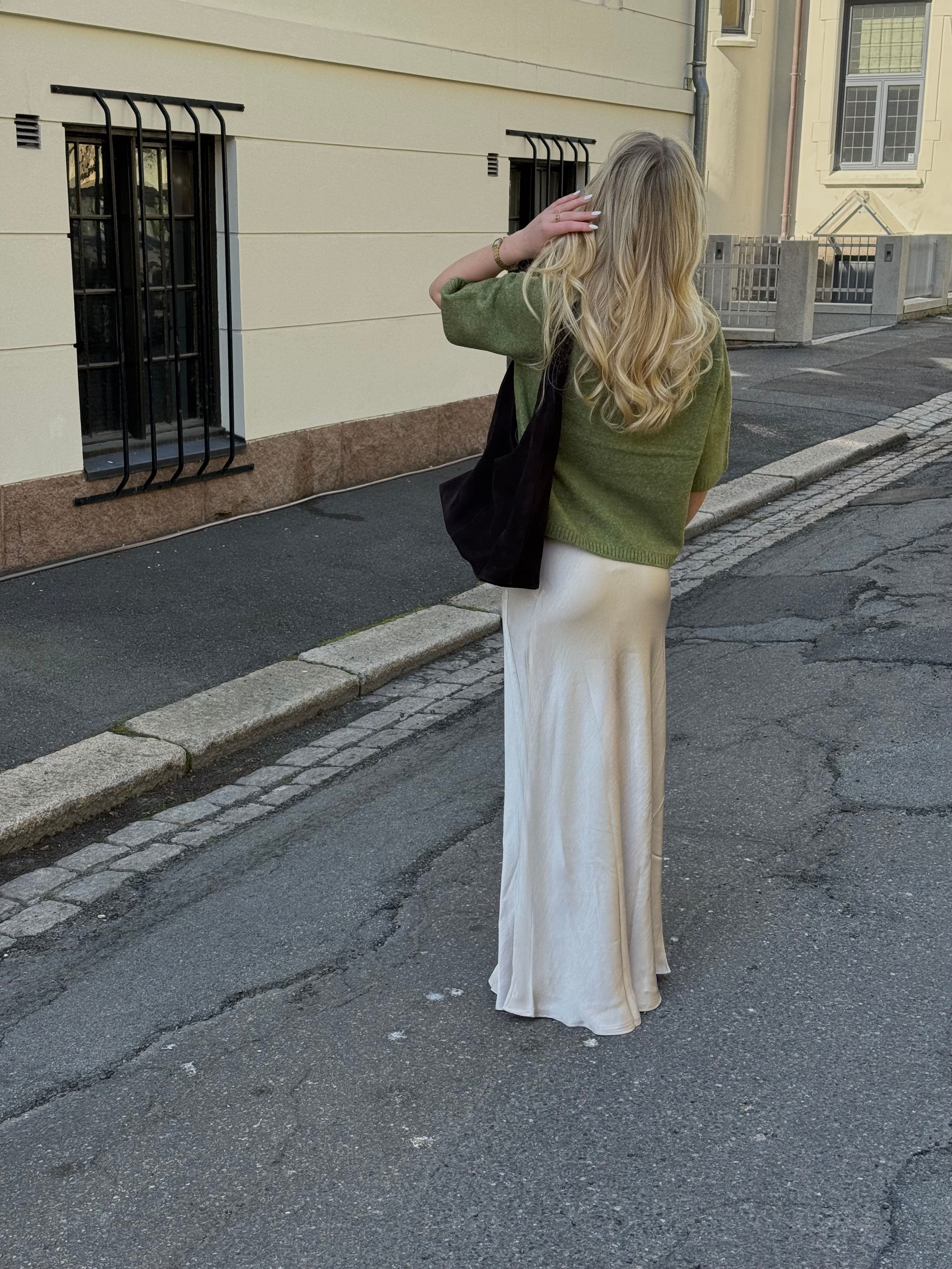 VMLIVIA Long Skirt - Pumice Stone